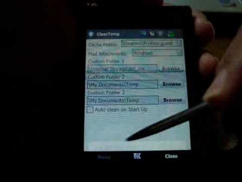 ClearTemp - windows phone app to clear unwanted cache files