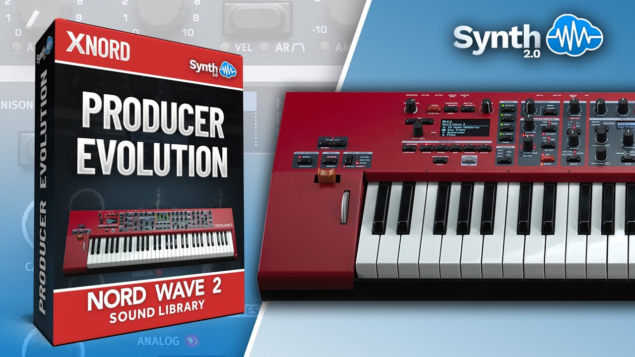 LDX211 - Producer Evolution - Nord Wave 2 ( 36 presets ) - Video Preview 1