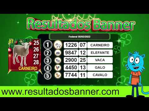 Resultado Federal ao vivo, Sábado, 05/02/2022 - Resultados Banner!