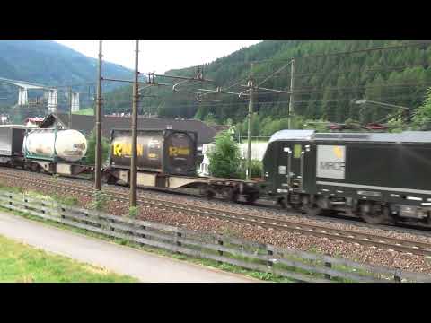 DOPPIA DI VECTRON TITOLARI DEL TEC TRANSITA A COLLE ISARCO (BZ) GIOV. 5 - 7 - 2018
