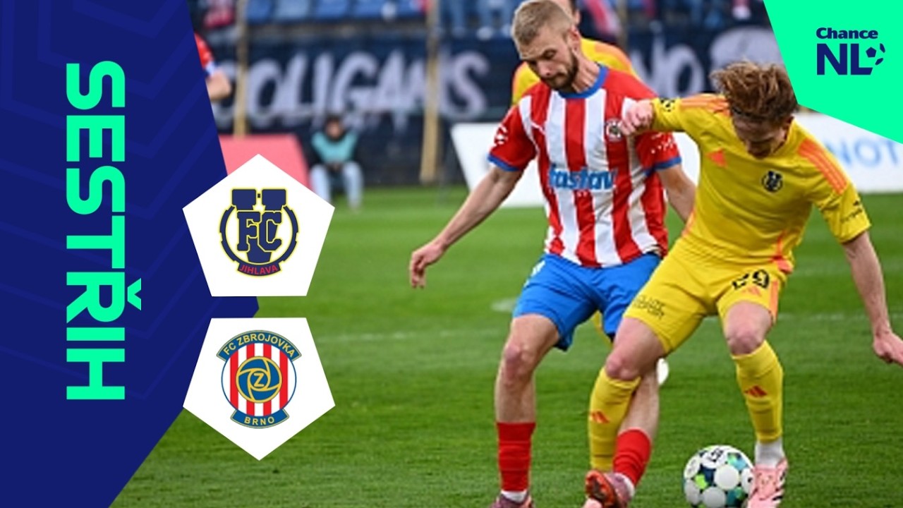 Vysočina Jihlava vs Zbrojovka Brno Highlights