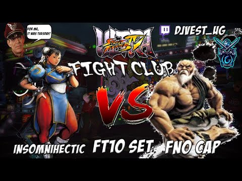 USF4 FightClub - Insomnihectic VS FNO Cap FT10 Set