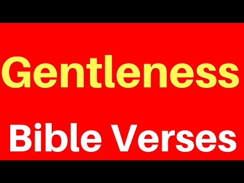 10 Bible Verses On Gentleness