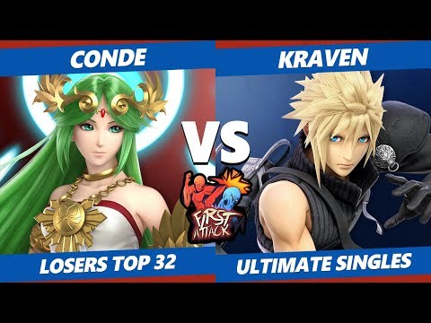 First Attack 2019 SSBU - XG | Conde (Palutena, PT) Vs. Kraven (Cloud) Smash Ultimate Tournament T32