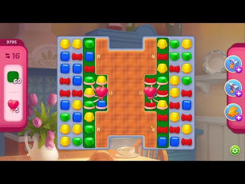 Homescapes Level 9795 No Boosters Gameplay