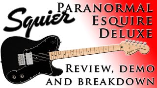 Video thumbnail for Squier Paranormal Esquire Deluxe Review, Demo & Breakdown #squier #esquire #fender by Scott Wharton's Guitarnivore