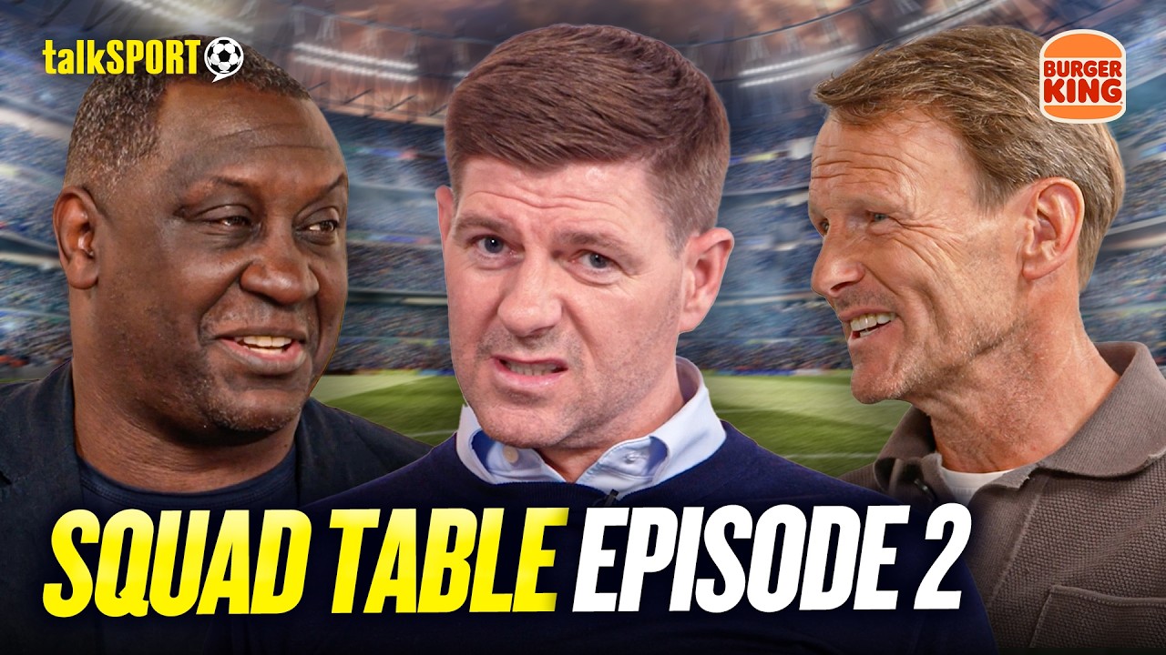UNTOLD England World Cup Stories with Gerrard, Sheringham & Heskey! | Burger King Squad Table Ep 2