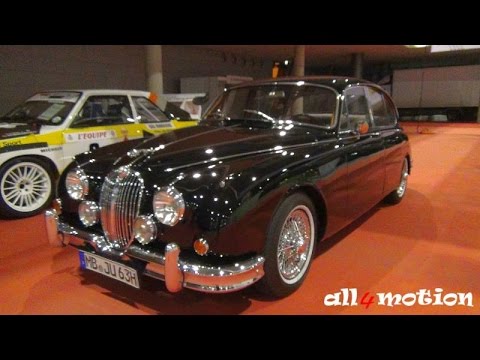 Jaguar Mark 2 MKII 3.8 black @ Retro Classics 2016