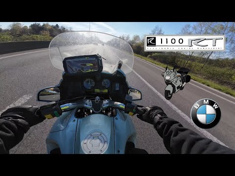 BMW R1100RT - Running errands after work - POV