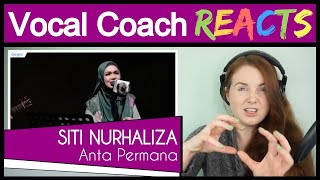 Vocal Coach reacts to Dato&#39; Sri Siti Nurhaliza - Anta Permana (Live)