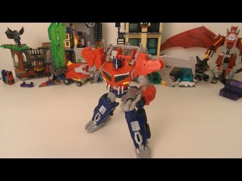Transformers Prime Beast Hunters Voyager Optimus Prime