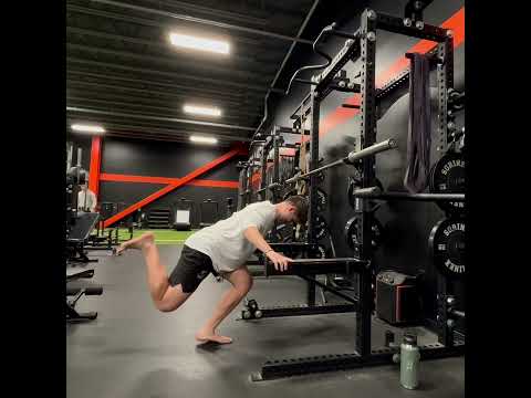frontfoot isometric Skater Squat