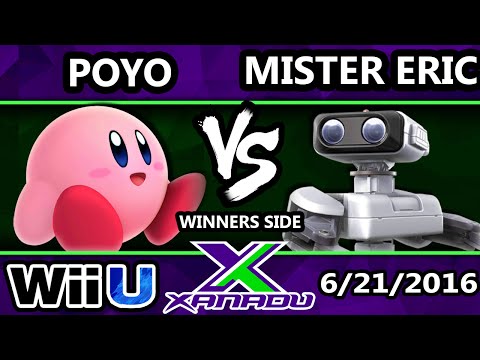 S@X 160 - Poyo (Kirby, Cloud) Vs. Mister Eric (R.O.B.) SSB4 Tournament - Smash Wii U - Smash 4