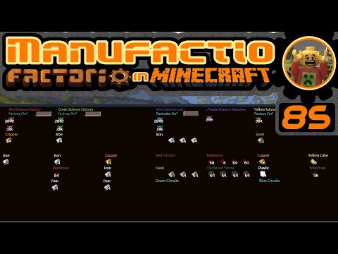 Jim in Manufactio Minecraft E85 - Full Factory Control!