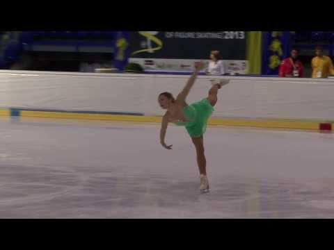 6 Kristina DUBROVSKAYA (CYP) - ISU JGP Kosice 2013 Junior Ladies Short Program