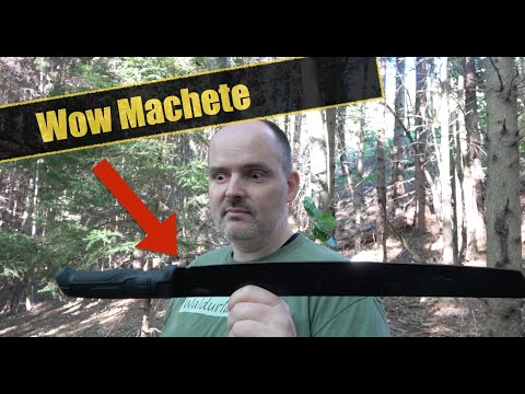 Walther MachTac 4 Machete Review | Survival Knife