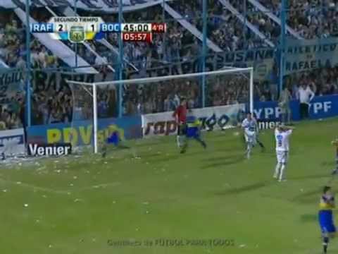 Atl. Rafaela vs boca juniors 2-2