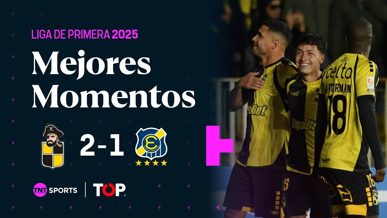 ⚽ Compacto TOP | 🟡⚫ Coquimbo Unido 2 – 1 🟦🟨 Everton | Liga de Primera 2025 – Fecha 20 🎥🔥
