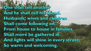 One Shall Tell Another (The Wine of the Kingdom - 3vv+refrain) [with lyrics for congregations]