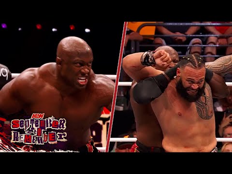 Bobby Lashley vs Toa Liona: MATCH HIGHLIGHTS! | AEW Dynamite, 9/17/25