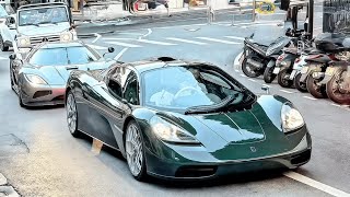 Koenigsegg Agera, Bugatti Chiron, GMA T.50 & Pagani Utopia & Accelerations in Monaco!