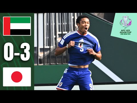 Stunner included – Japan march on! | United Arab Emirates - Japan | Highlights | AFC U23 Asian Cup™