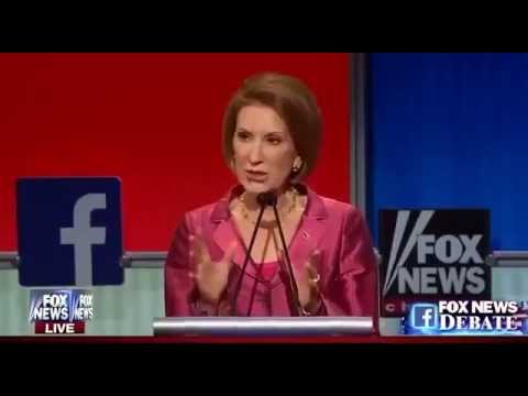 Full Carly Fiorina Answers at Republican Presidential Debate (8-6-15)