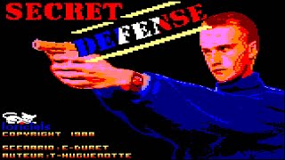 [Amstrad CPC] Secret Defense - Longplay