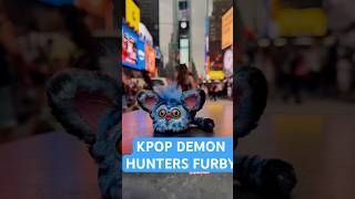 The NEW KPop Demon Hunters Furby Took Over Times Square! #kpop