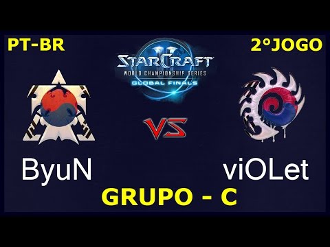 StarCraft 2 - ByuN vs. viOLet J2 - (TvZ) - Grupo C - WCS Global Finals 2016 [PT-BR]