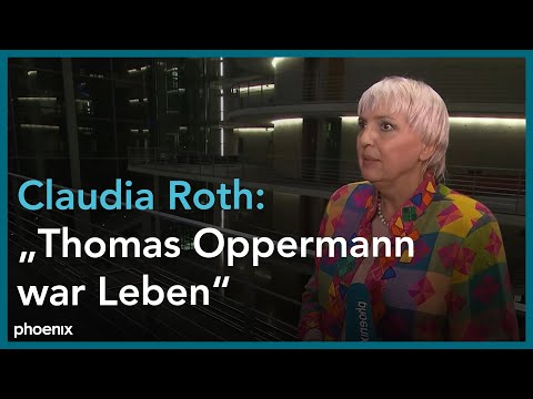 Claudia Roth zum Tod von Thomas Oppermann am 26.10.20