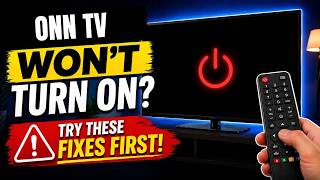 ONN TV Won’t Turn On? Try These Fixes First!