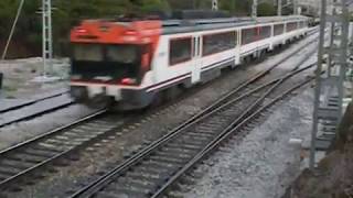 preview picture of video 'trenes por robledo de chavela II y las navas del marques'
