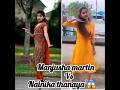 Manjusha Martin Vs Nainika Thanaya Subscribe Short Shortfeed