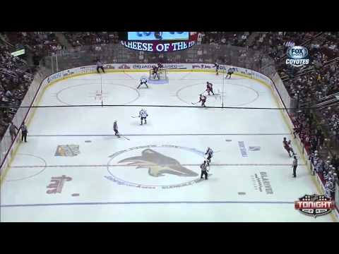 #89 Mikkel Boedker Goal vs. Colorado Avalanche April 6, 2013 NHL