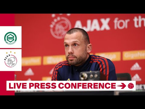 LIVE 14:45 | Persconferentie John Heitinga | FC Groningen - Ajax