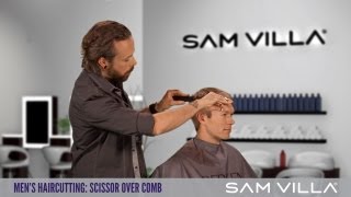 Mens Haircutting: Scissor Over Comb Technique