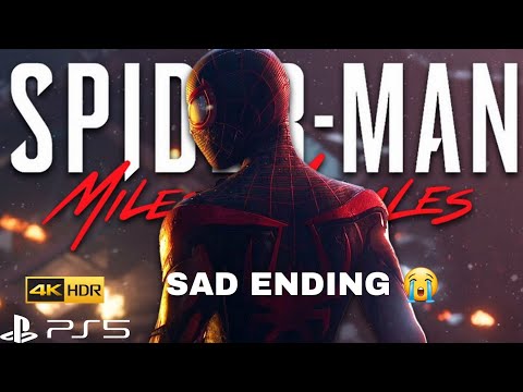 Spider Man Miles Morales | Final Boss Fight | Sad Emotional Ending Scene | PS5 4K 60fps | Gameplay