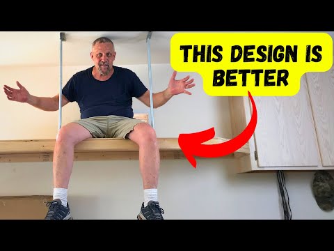 The Ultimate DIY Hanging Garage Shelves Design You Need To Try! Garage Storage Ideas