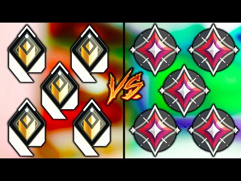 5 Radiant VS 5 Immortal's - Is there a Difference? // REMATCH!
