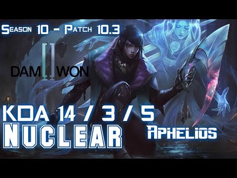 DWG Nuclear APHELIOS vs MISS FORTUNE ADC - Patch 10.3 KR Ranked