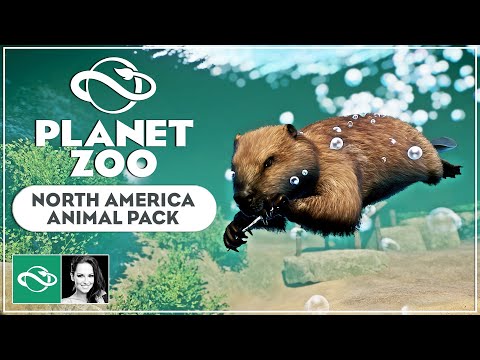 ▶ Planet Zoo North America Animal Pack DLC | ALL ANIMALS Overview