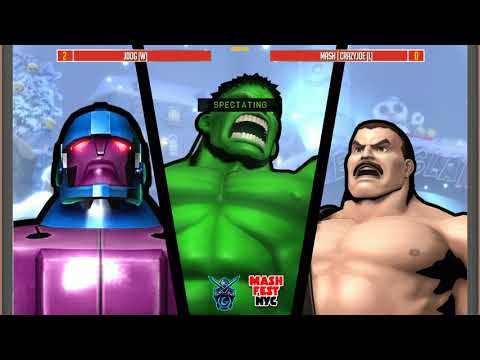 Isolation UMvC3 Online - grand final - Mash | CrazyJoe vs Jdog