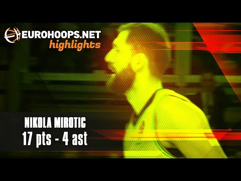 Virtus Segafredo Bologna-FC Barcelona 75-92: Nikola Mirotic (17 points, 4 assists)