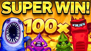 I'M SO ADDICTED TO THE WORLD EATERS SLOT!! (Big Win?)