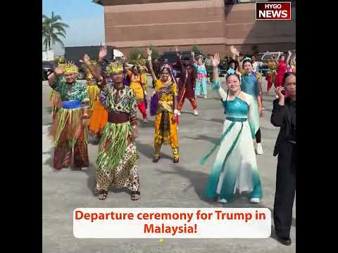 POTUS is welcomed to Imperial Palace by Emperor Naruhito, Departure ceremony in Malaysia! Sec Rubio