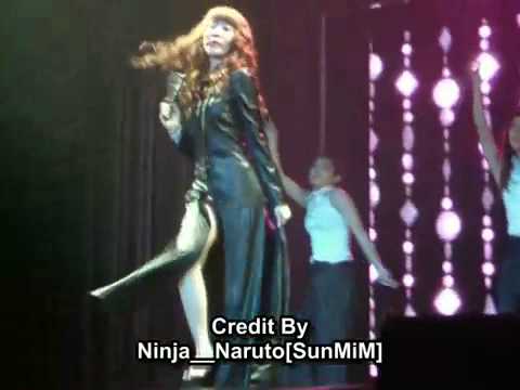 [Fancam] HQ 090228 Sunmi Solo - Invite @ WG 1st live in BKK (HQ)