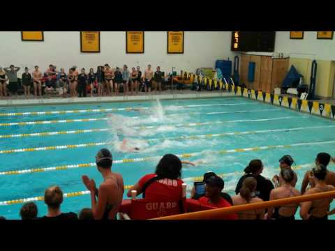 10/15/16 Towson Swimming vs Georgetown 200 free relay