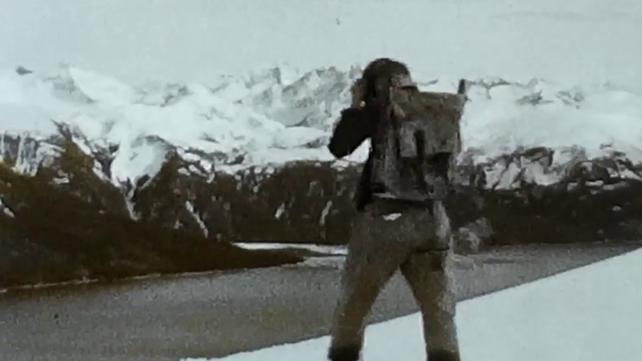 Historic Snowshoeing in Haines, Alaska c. 1930s
