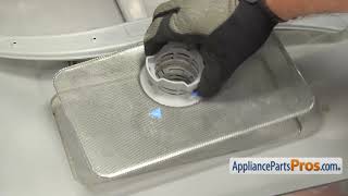 How to: Bosch, Thermador, Gaggenau Drain Pump Cover 00611322